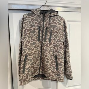 BURLEBO Men's Camouflage Performance Jacket